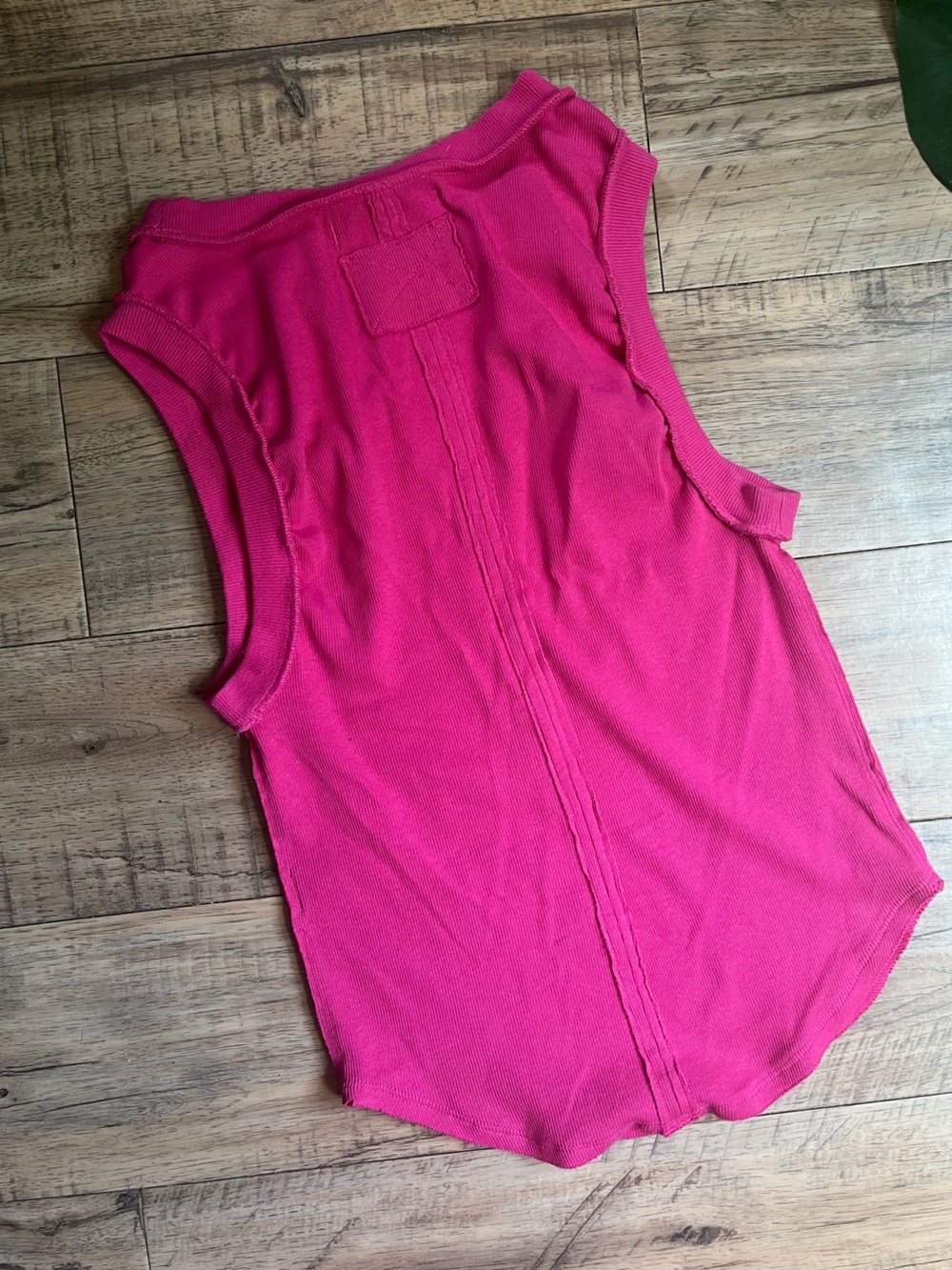 Free People Hot Pink Kate Tank Top - Picture 2 of 4